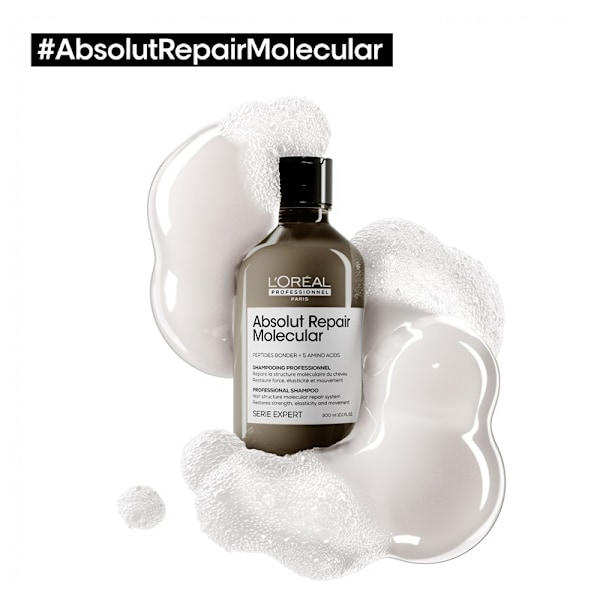 L'Oreal Professionnel Serie Expert Absolut Repair Molecular Shampoo 300ml Grey