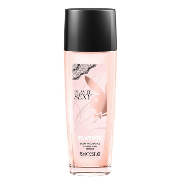 Playboy Play It Sexy For Her Deo Spray 75ml Transparent