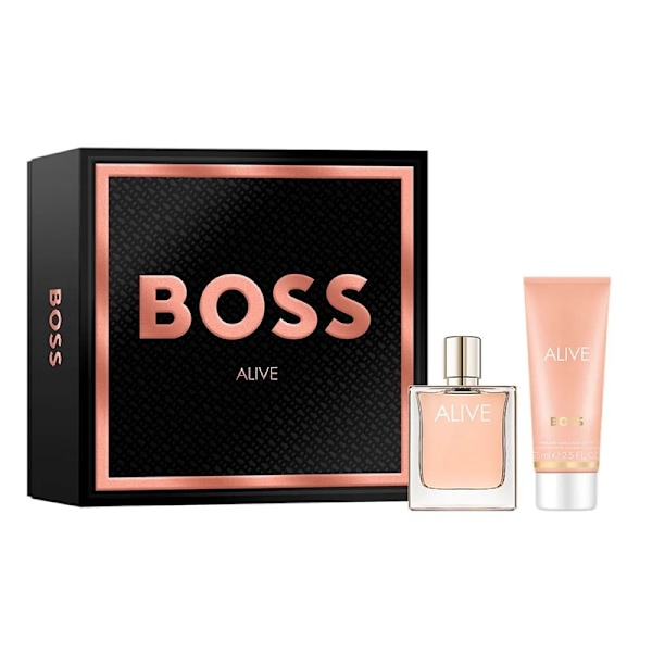 Giftset Hugo Boss Alive Edp 50ml + Body Lotion 75ml Pink