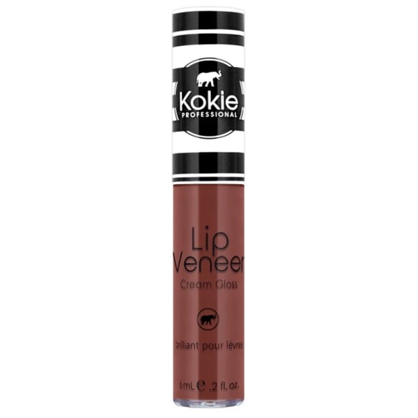 Kokie Lip Veneer Cream Lip Gloss - Mocha Madness Brun