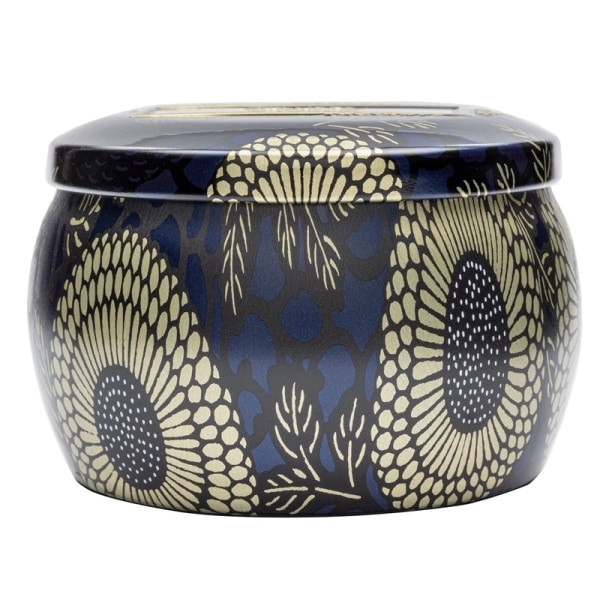 Voluspa Decorative Tin Candle Moso Bamboo 113g Dark blue