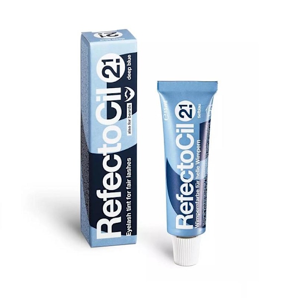 RefectoCil Eyelash and Eyebrow Tint Deep Blue No. 2.1 - 15ml Black