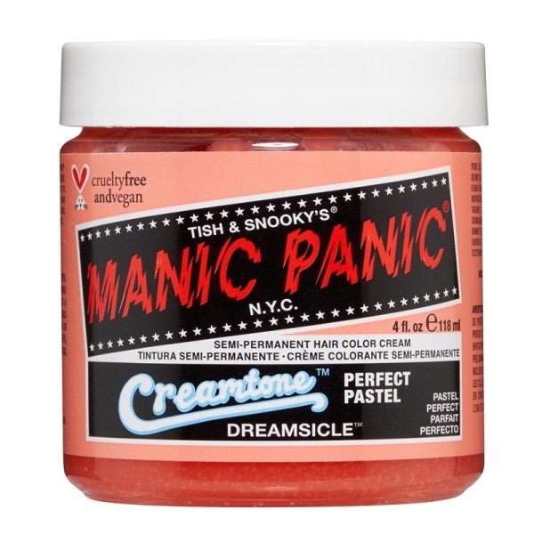 Manic Panic Classic Cream Pastel Dreamsicle Orange