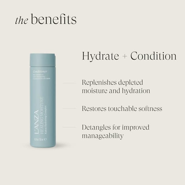 L'anza Healing Moisture Conditioner 250ml Blue