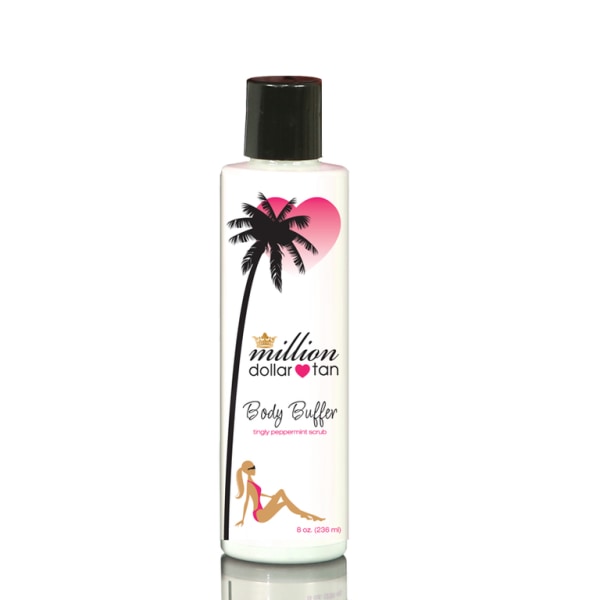 Million Dollar Tan Body Buffer 236ml Transparent