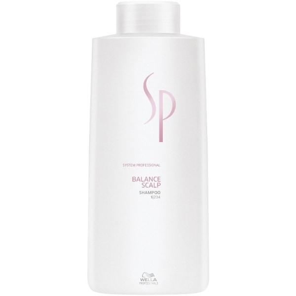 Wella SP Balance Scalp Shampoo 1000 ml Transparent