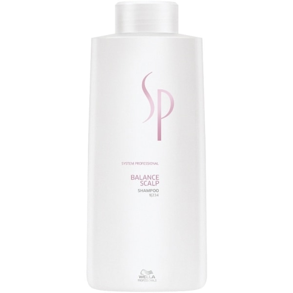 Wella SP Balance Scalp Shampoo 1000 ml Transparent