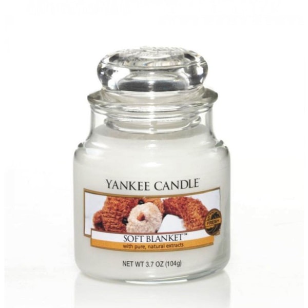 Yankee Candle Classic Small Jar Soft Blanket 104g White