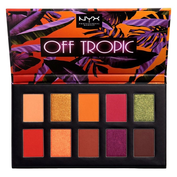 NYX PROF. MAKEUP Off Tropic Shadow Palette - Shifting Sand Transparent