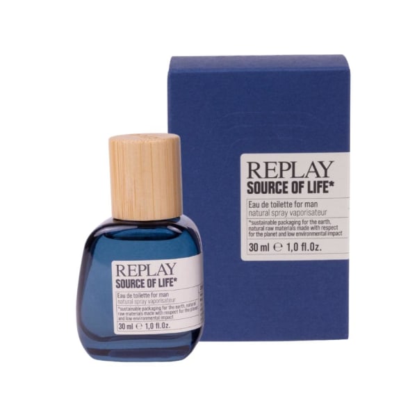 Replay Source Of Life Man Edt 30ml Blå