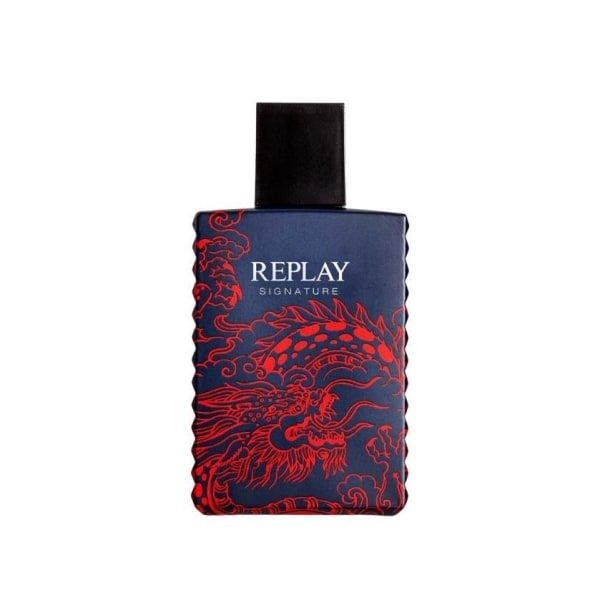 Replay Signature Red Dragon For Man Edt 30ml Blå