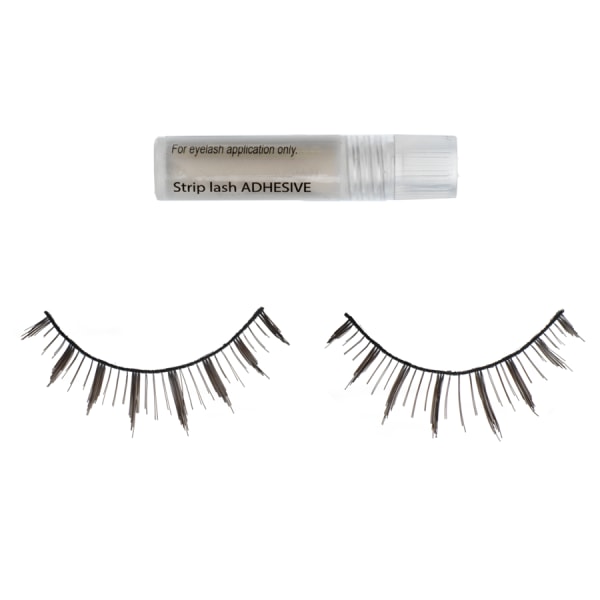 Christian Faye Eyelashes Alexa With Glue Transparent