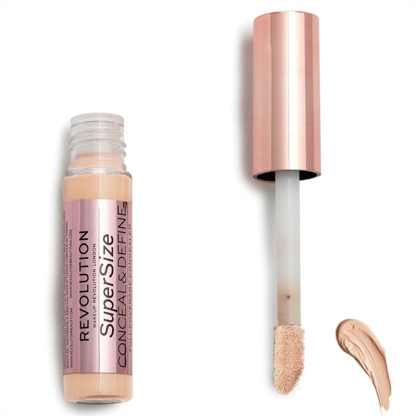 Makeup Revolution Conceal & Define Supersize Concealer C9 Transparent