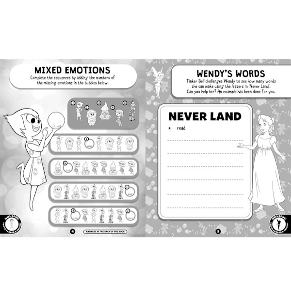 Disney Tattoo And Activity Book multifärg