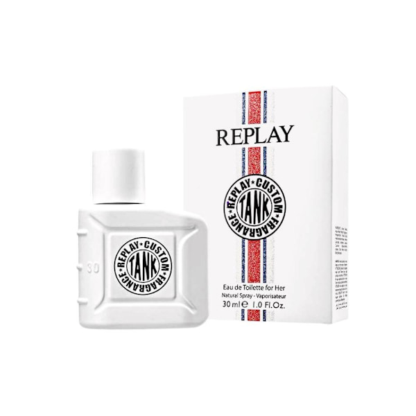 Replay # Tank Custom For Her Edt 30ml White