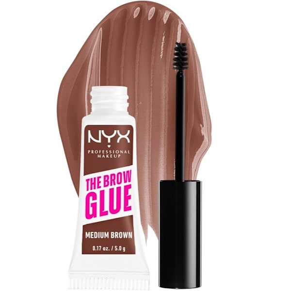 NYX PROF. MAKEUP The Brow Glue Instant Brow Styler 03 Medium Brown Brown