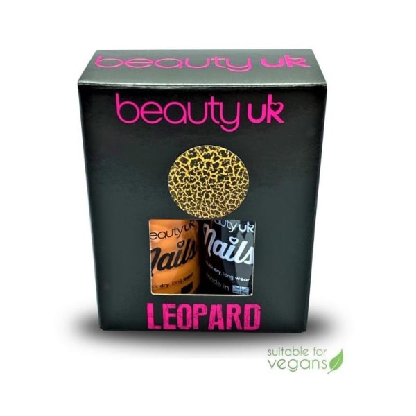 Beauty UK Nails Wild Things - Leopard 2x11ml Transparent
