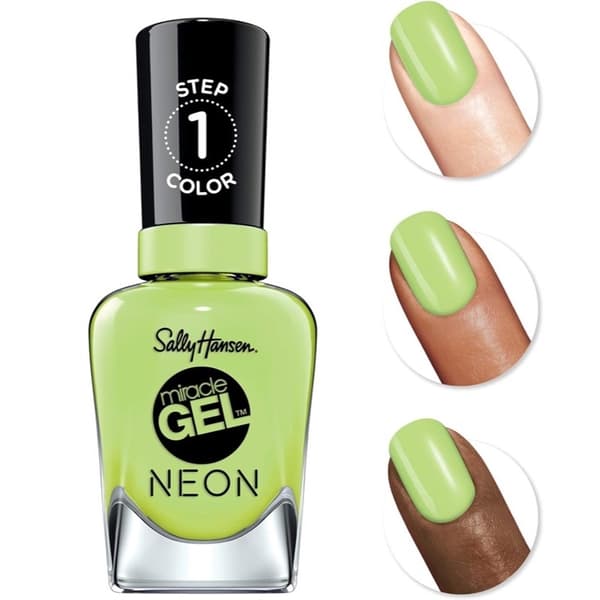 Sally Hansen Miracle Gel #052 Electri-Lime Grön