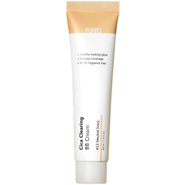 Purito Cica Clearing BB Cream #13 Neutral Ivory 30ml White