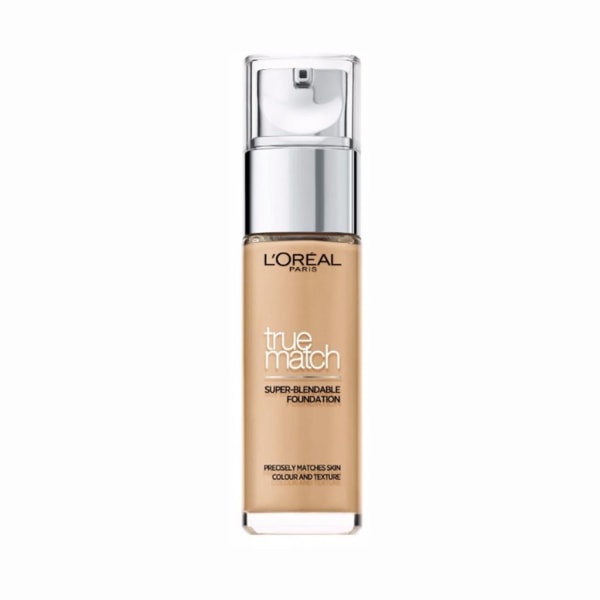 L'Oreal True Match Foundation W5 Golden Sand 30ml Transparent