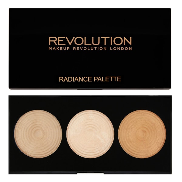 Makeup Revolution Highlighter Palette - Radiance Rosa guld