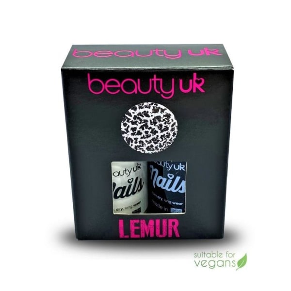 Beauty UK Nails Wild Things - Lemur 2x11ml Transparent
