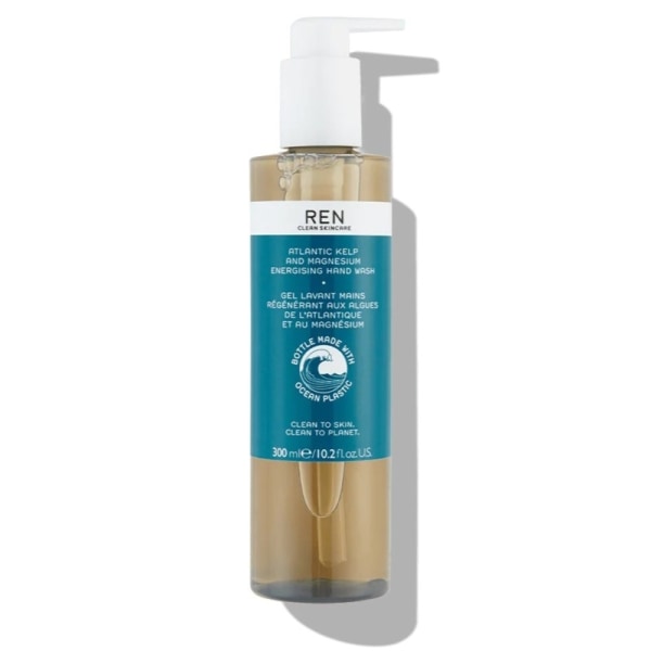 REN Atlantic Kelp And Magnesium Energising Hand Wash 300ml Transparent