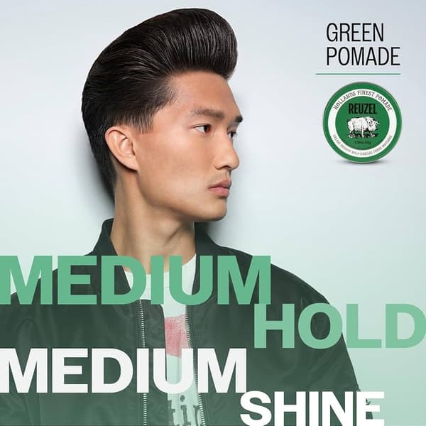Reuzel Green Pomade Grease Medium Hold 95g Green