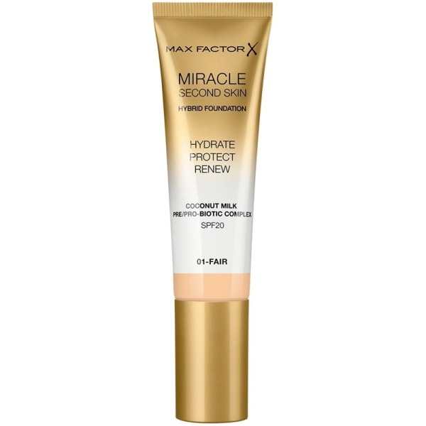 Max Factor Miracle Second Skin Foundation 01 Fair Beige