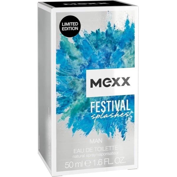 Mexx Festival Splashes Man Edt 50ml Transparent