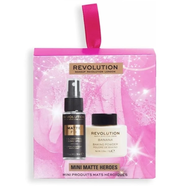 Makeup Revolution Mini Matte Heroes Gift Set Pink