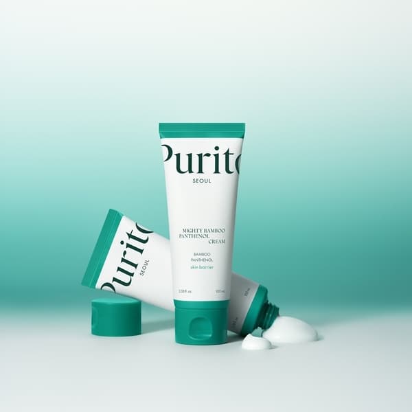 Purito Mighty Bamboo Panthenol Cream 100ml Grön