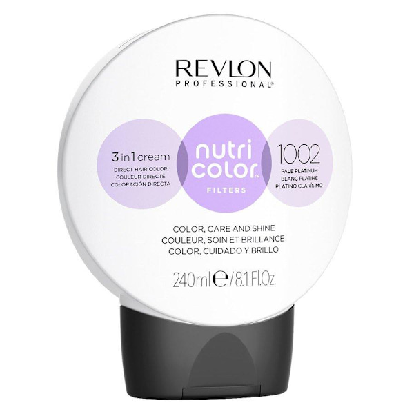 Revlon Nutri Color 1002 Pale Platinum 240ml Transparent