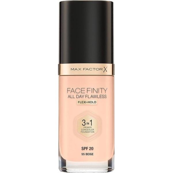 Max Factor Facefinity 3 In 1 Foundation 55 Beige Transparent