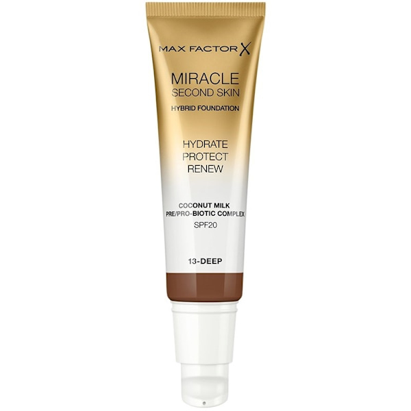 Max Factor Miracle Second Skin Foundation 13 Deep Beige
