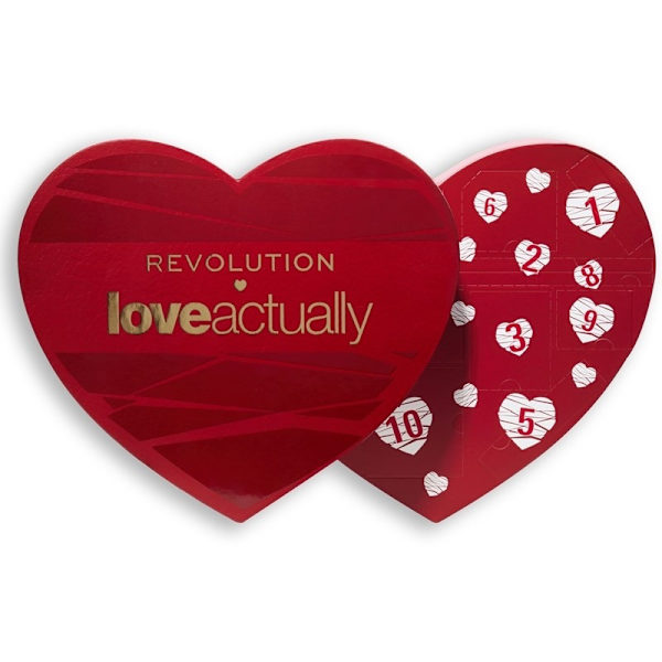 Makeup Revolution x Love Actually 12 Day Advent Calendar Röd