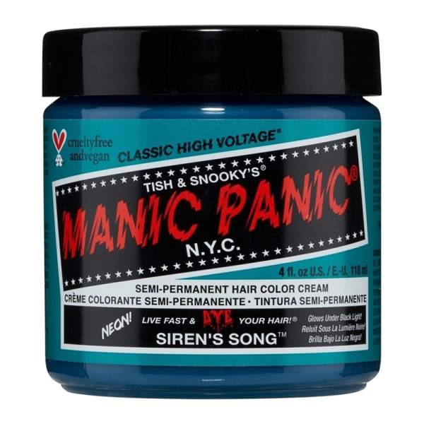 Manic Panic Classic Cream Siren´s Song 118ml Blå