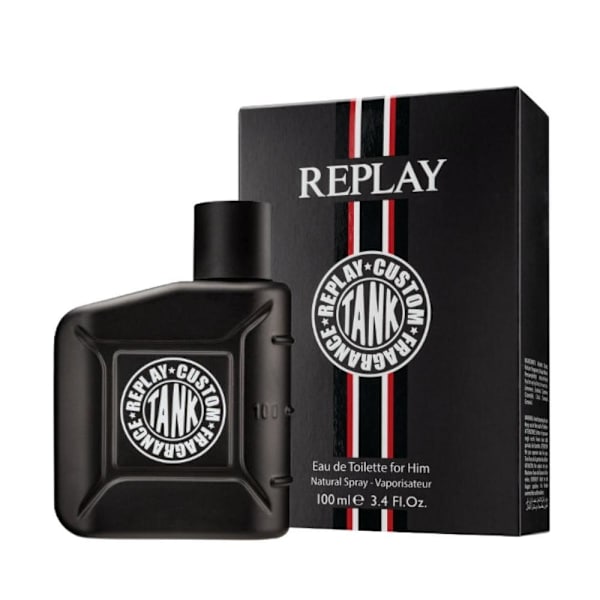 Replay # Tank Custom For Him Edt 100ml Black