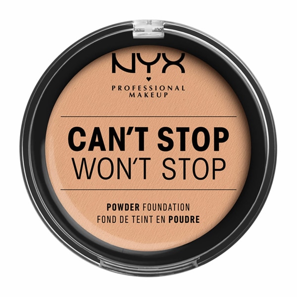 NYX PROF. MAKEUP Can&#39;t Stop Won&#39;t Stop Powder Foundation - Natur Transparent