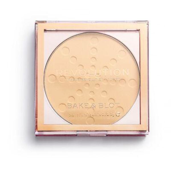 Makeup Revolution Bake & Blot Powder - Banana Yellow