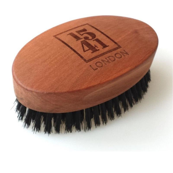 1541 London Pure Bristle Military Brush Transparent