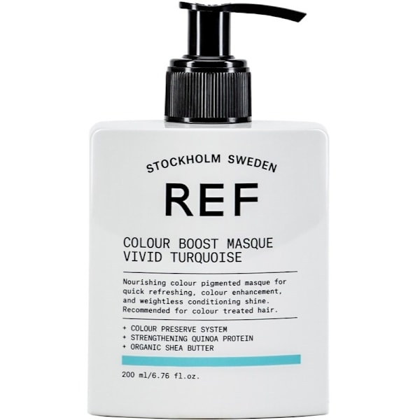 REF Colour Boost Masque Vivid Turquoise 200ml Turquoise