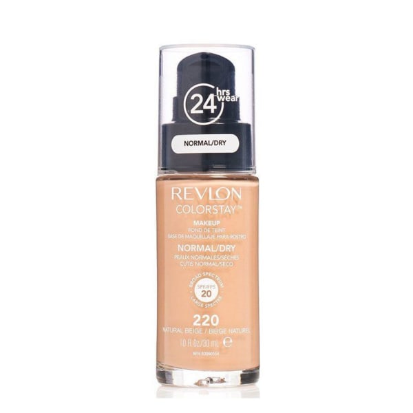 Revlon Colorstay Makeup Normal/Dry Skin - 220 Natural Beige 30ml Transparent