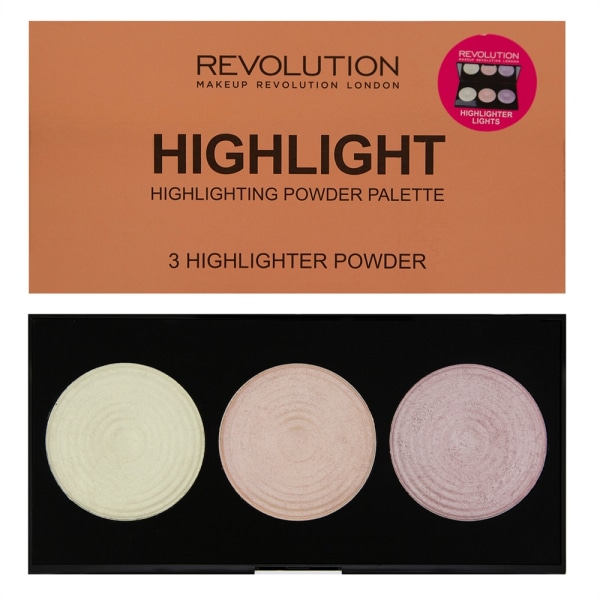 Makeup Revolution Highlighter Palette - Highlight Pink gold
