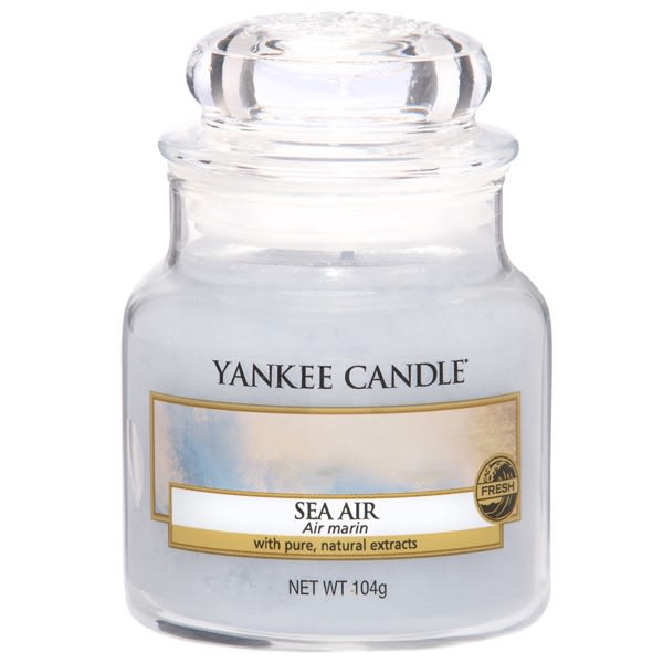 Yankee Candle Classic Small Jar Sea Air Candle 104g Grey