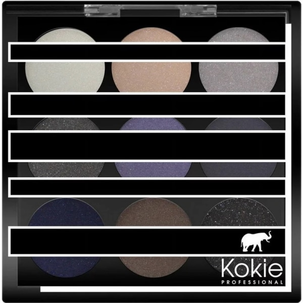 Kokie Eyeshadow Palette - Indigo Nights Blå