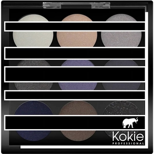 Kokie Eyeshadow Palette - Indigo Nights Blå