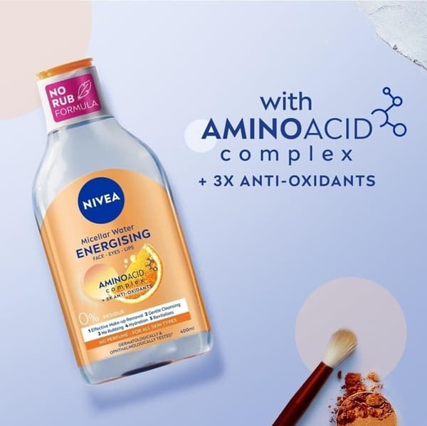 Nivea Micellar Water Energising 400ml Orange