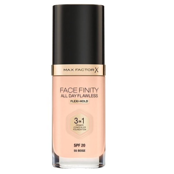 Max Factor Facefinity 3 In 1 Foundation 55 Beige Transparent