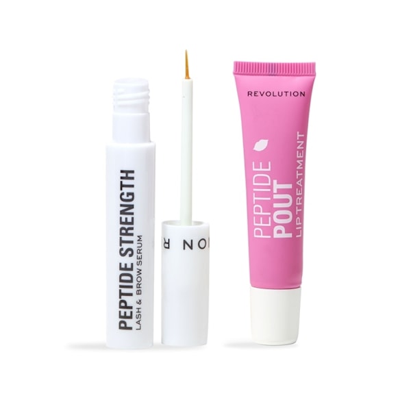 Makeup Revolution Peptide Power Lash and Lip Duo Gift Set Rosa